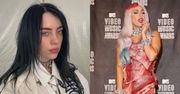Billie Eilish nie podobała się mięsna sukienka Lady Gagi. Fani piosenkarki oburzeni: "Słuchaj SZCZURZE"