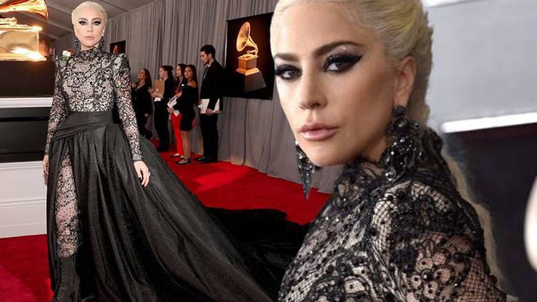 Lady Gaga - stylizacje na Grammy 2018