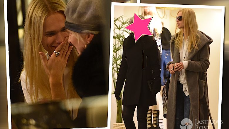 Mateusz Maga z mamą Dorotą na zakupach