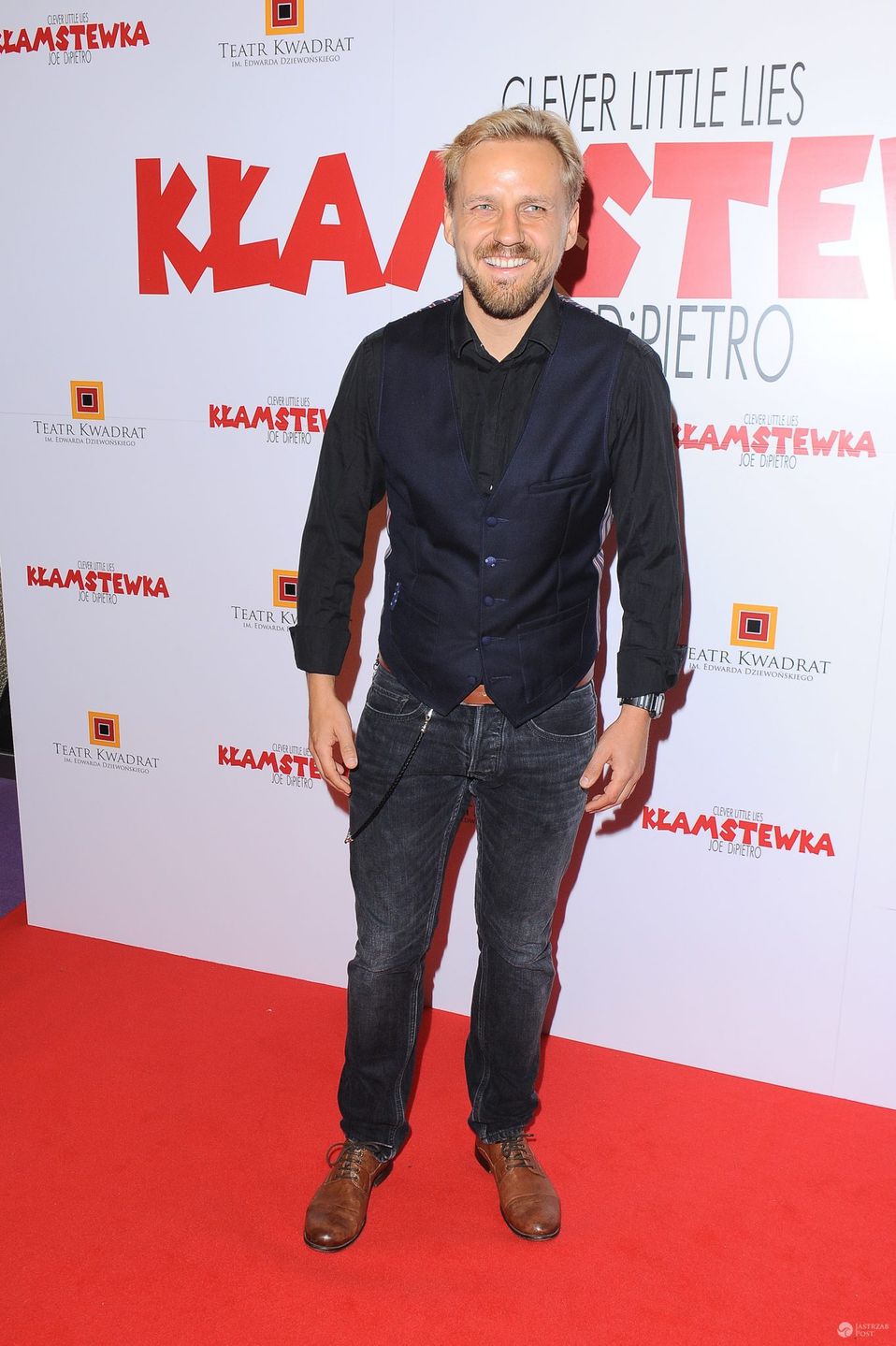 Paweł Domagała  premiera spektaklu "Kłamstewka" - Teatr Kwadrat 2016