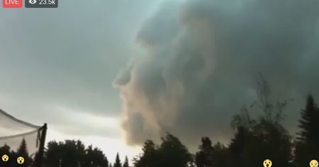 To "nagranie huraganu Irma" obejrzano ponad 7 mln razy. Jest jeden problem