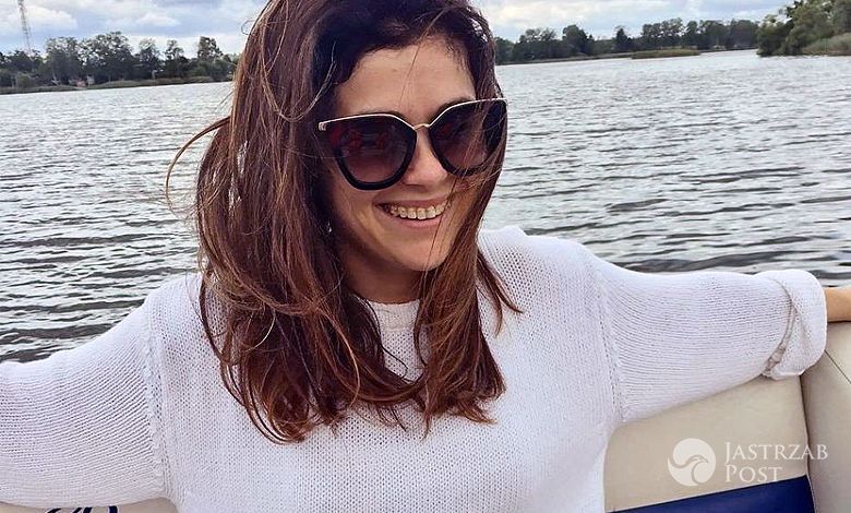 Kasia Cichopek szpagat, Mazury, Instagram
