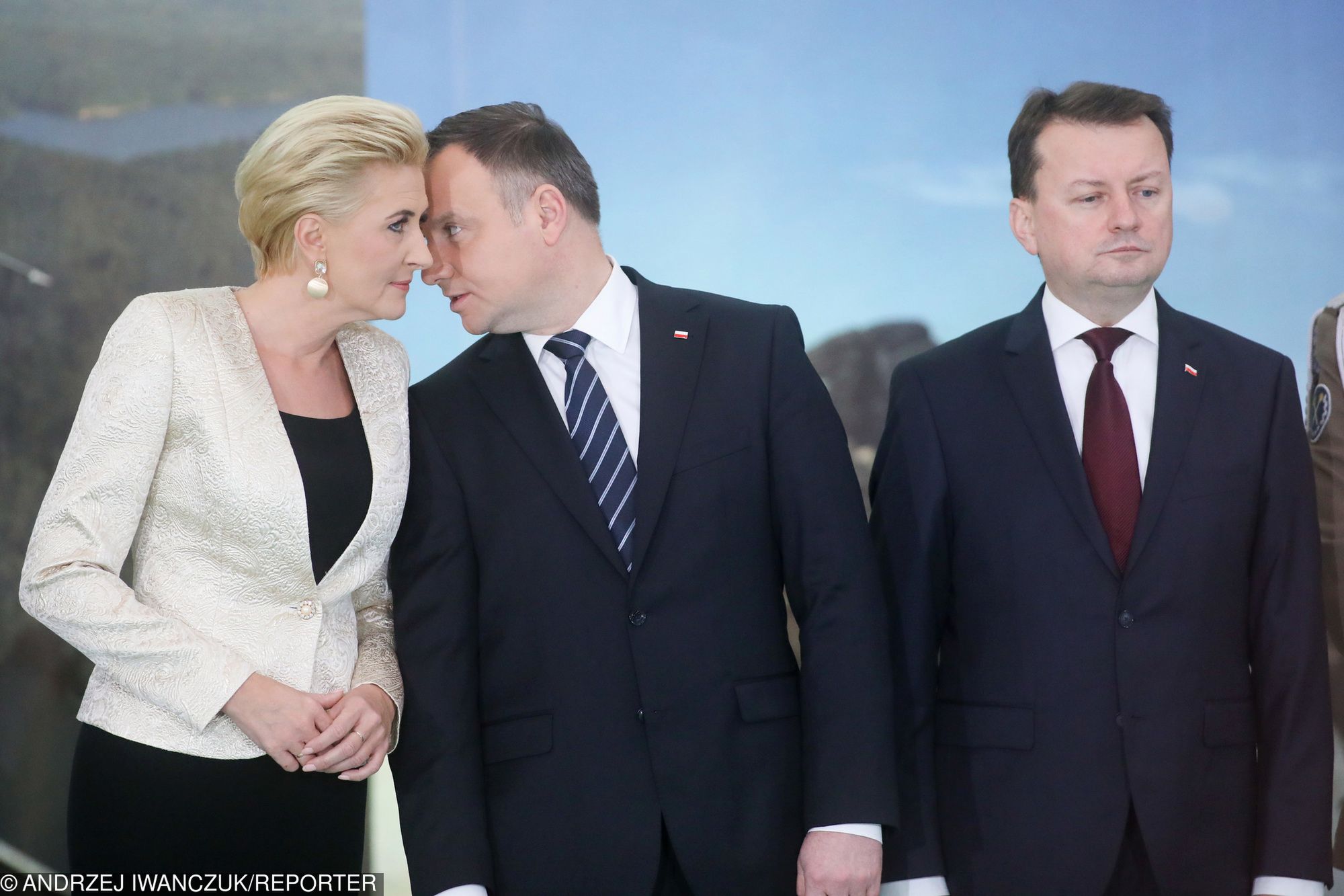 Agata Kornhauser-Duda w świątecznej kreacji 