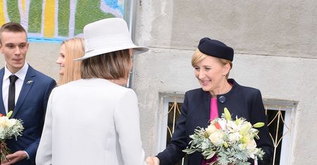 Agata Duda i królowa Matylda odwiedziły polską szkołę