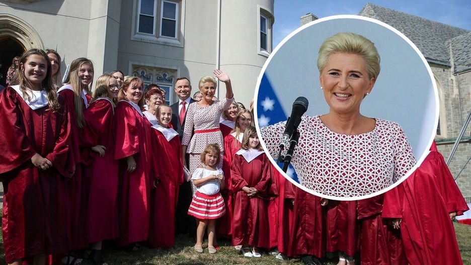 Agata Kornhauser-Duda spotkała się z Polonią