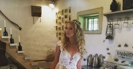 Ślub Lary Gessler! Magda Gessler bawiła się na weselu córki. Zobaczcie kreację panny młodej
