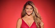 Nina Agdal kusi w czerwonej bieliźnie