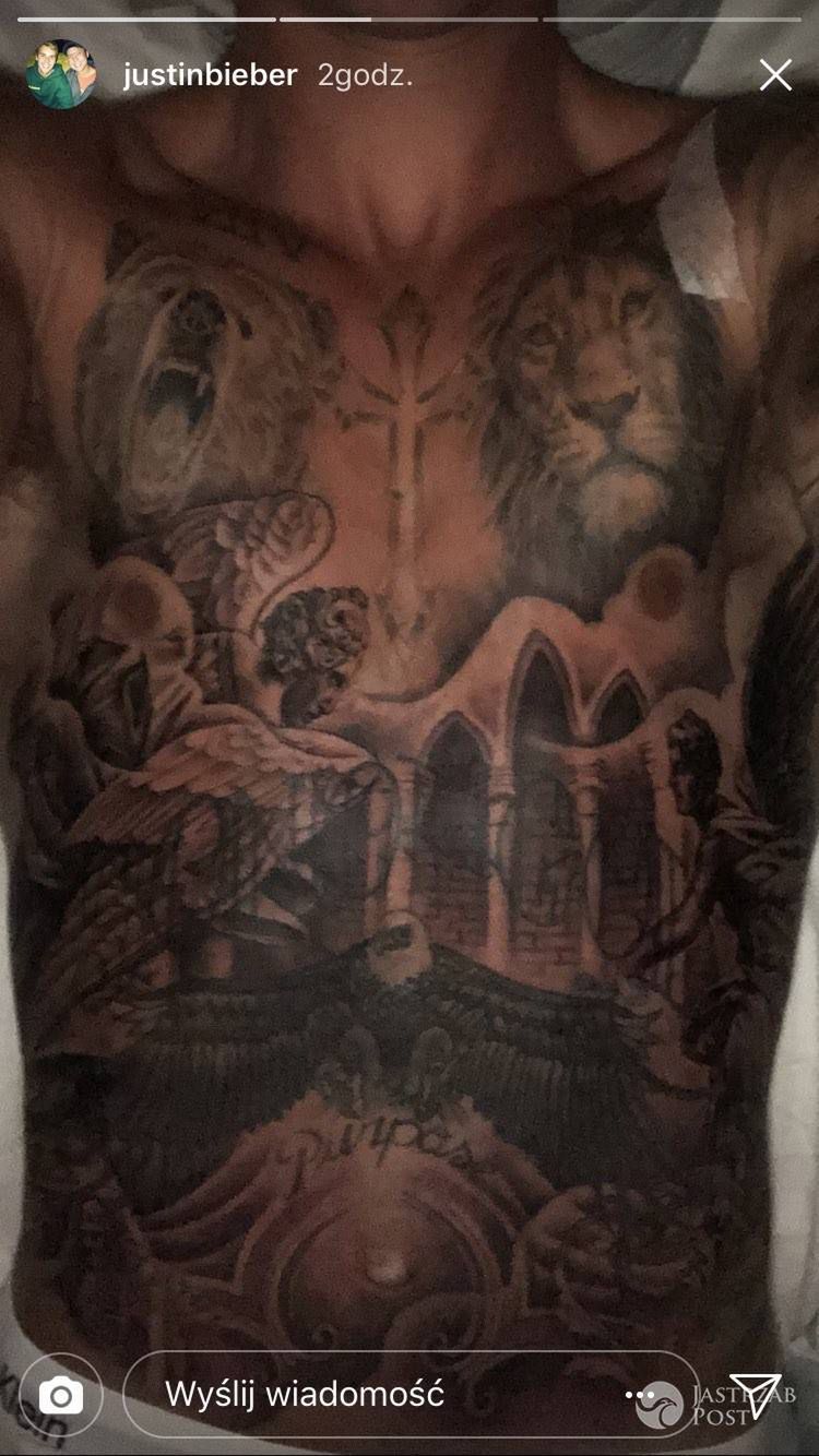 Justin Bieber ma nowy tatuaż