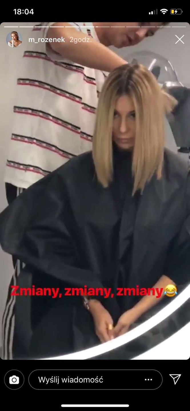 Jak Małgorzata Rozenek wygląda w krótkich włosach?