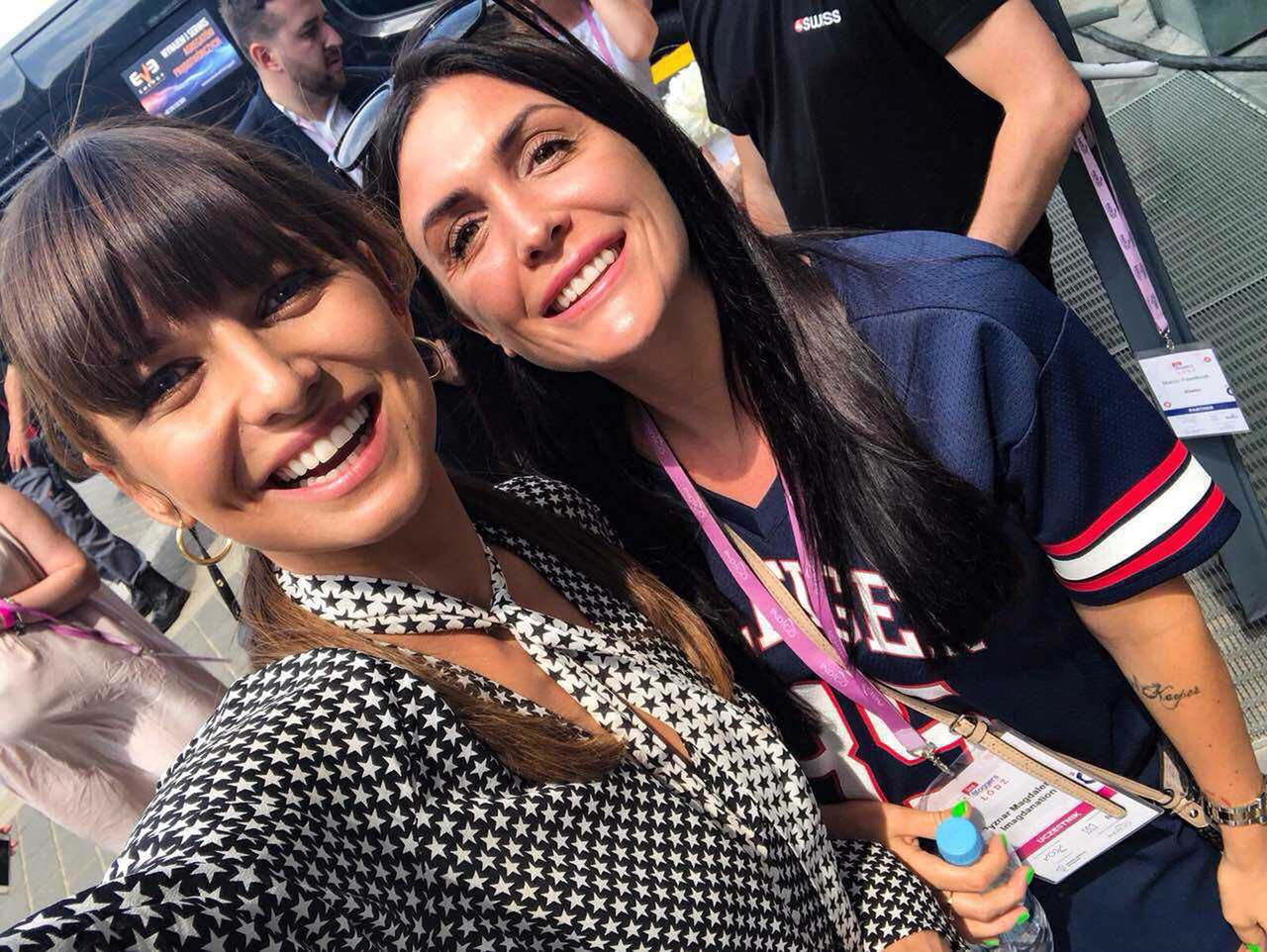 Magdalena Pyznar i Anna Lewandowska