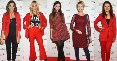 Gwiazdy na świątecznym spotkaniu w Pasażu Tesco: Paulina Krupińska, Maja Sablewska, Klaudia Halejcio, Dorota Gardias, Joanna Jabłczyńska...