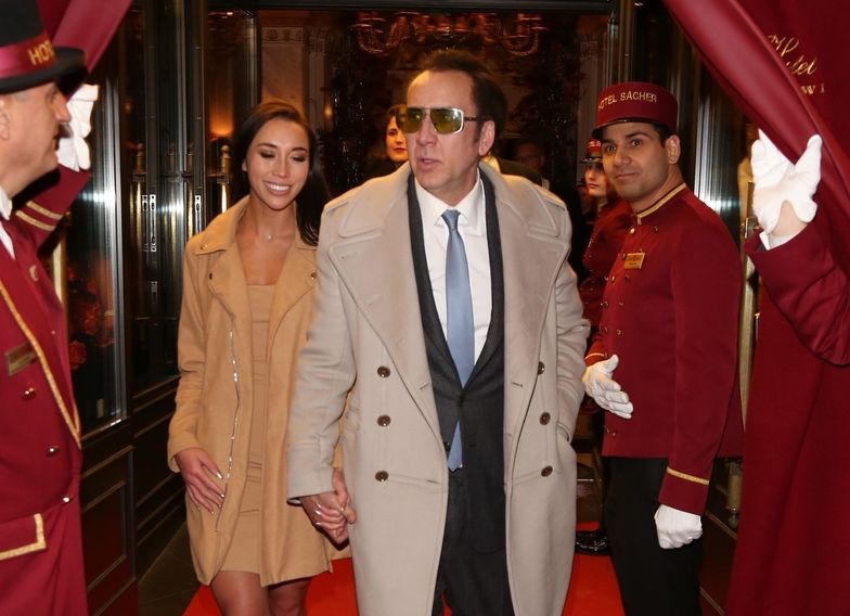 Nicolas Cage i jego przyszła żona