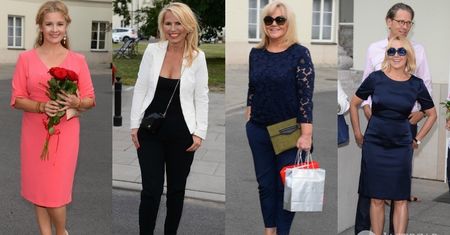 Szczupła Anna Powierza, szczęśliwa Agata Młynarska i inne gwiazdy na imieninach Anny Jurksztowicz