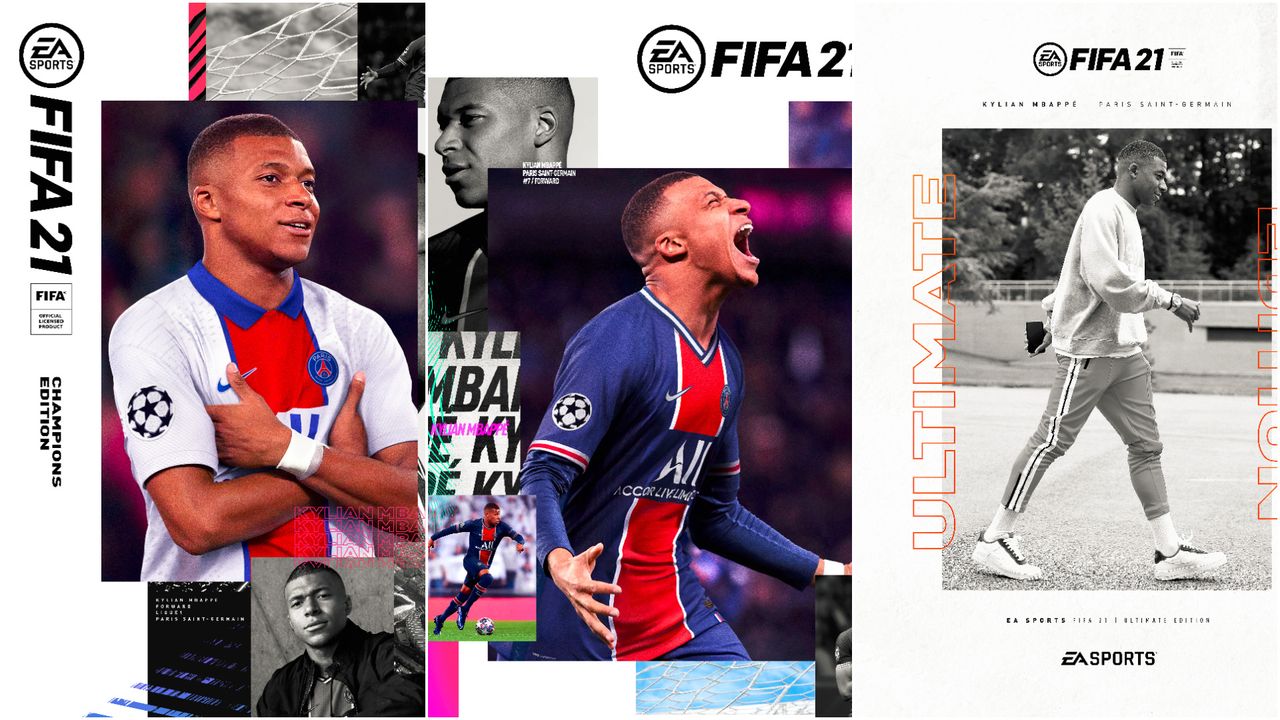 Kylian Mbappe twarzą FIFA 21. Do wyboru trzy okładki