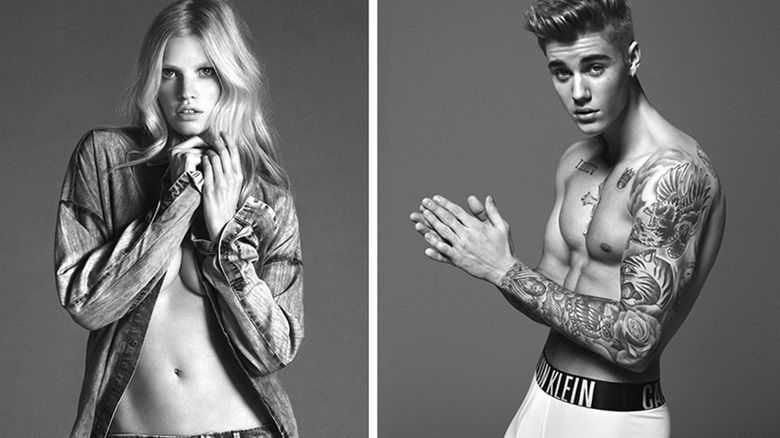 Fotografia: screen z Twittera
                                                       
Lara Stone, Justin Bieber