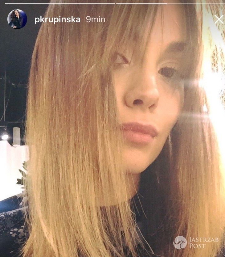 Paulina Krupińska po zmianie fryzury