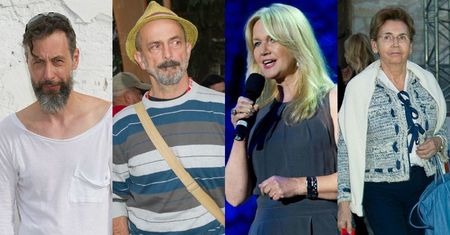 Dwa Brzegi - 9.Festiwal Filmu i Sztuki. Szymon Majewski, Bożena Walter i Karol Strasburger [zdjęcia]