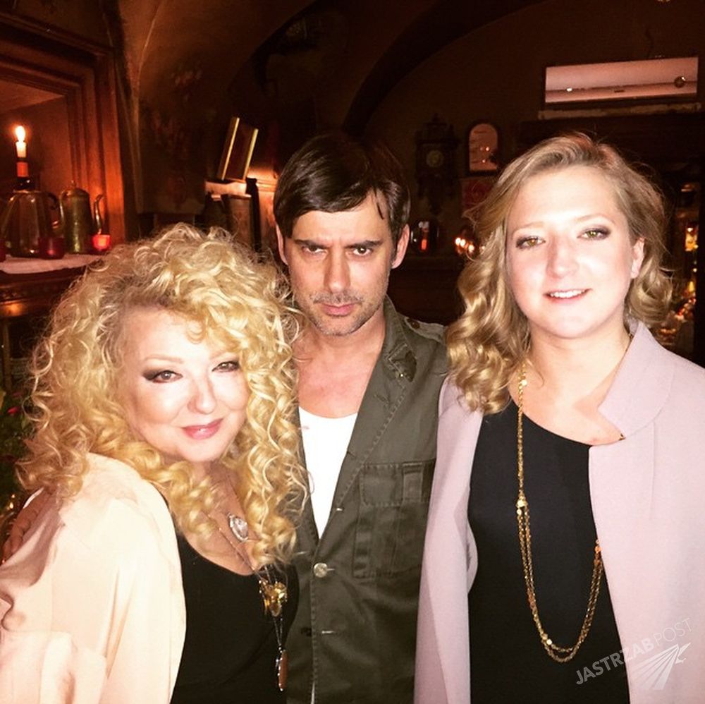 Magda Gessler, Marcin Tyszka i Lara Gessler 
Fot. screen z Instagram
