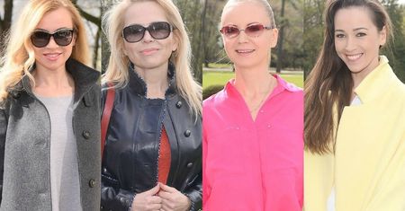Dorota Czaja w pastelowych żółciach, Lidia Kopania w szarościach, a Anna Jurksztowicz na rockowo [zdjęcia]
