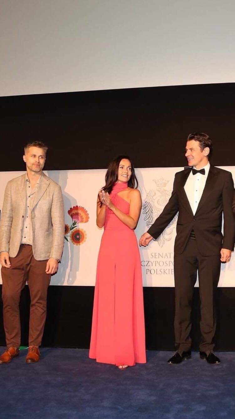 Anna Prus, Maciej Zakościelny i Marcin Kwaśny w Los Angeles