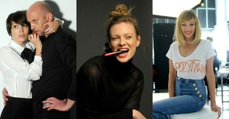 Gwiazdy za kulisami sesji promującej akcję "Pozytywni": Magdalena Boczarska, Weronika Książkiewicz i Olga Bołądź [GALERIA]