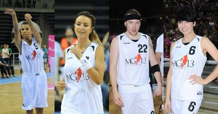 Mecz Gortat vs. Wojsko Polskie. Anna Lewandowska i Monika Pietrasińska dały z siebie wszystko! [dużo zdjęć]