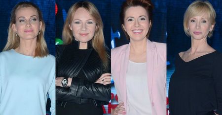 Anna Guzik na rockowo, Joanna Moro w pastelach, a Ewa Gawryluk w czarnym total- looku [zdjęcia]