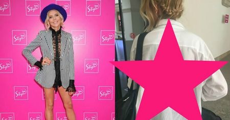 Maja Sablewska po konferencji TVN style przebrała się w kreację własnego projektu [foto+wideo]
