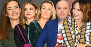 Uczestnicy programu "Agent Gwiazdy 3" na konferencji prasowej: Julia Wróblewska, Ilona Ostrowska, Peja, Karolina Ferenstein-Kraśko