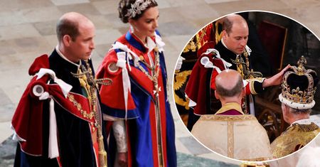 Koronacja króla Karola III. Książę William nerwowo bronił się przed wielką wpadką. Kamery i aparaty wszystko uchwyciły