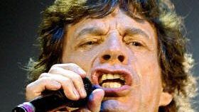 Mick Jagger podczas ostatniej trasy koncertowej