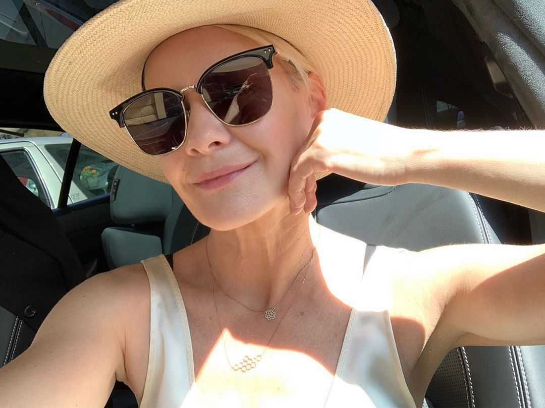 Małgorzata Kożuchowska - selfie w upalne dni