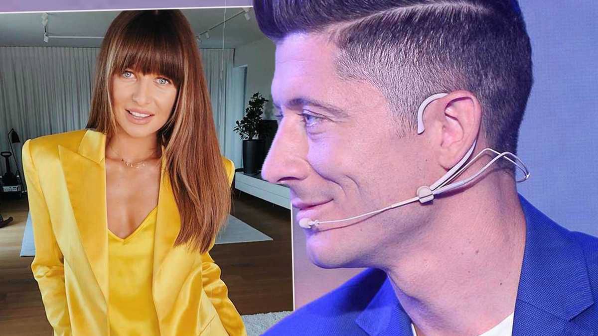 Robert Lewandowski i Ania Lewandowska