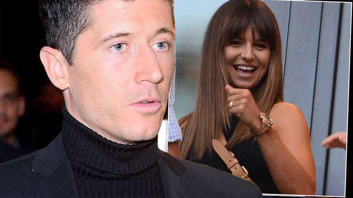Robert Lewandowski i Ania Lewandowska