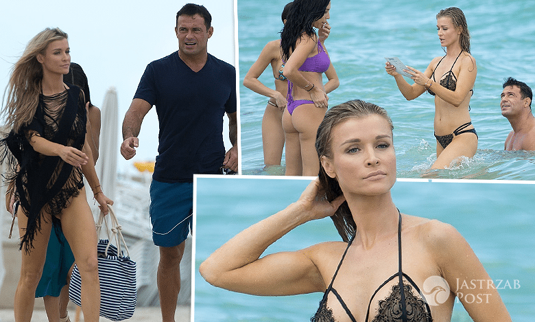 Joanna Krupa i Romain Zago świętowali rozwód... razem na plaży! Na jej oczach obściskiwa�ł inne! [ZDJĘCIA]