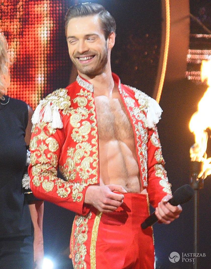 Marcin Korcz bez koszulki