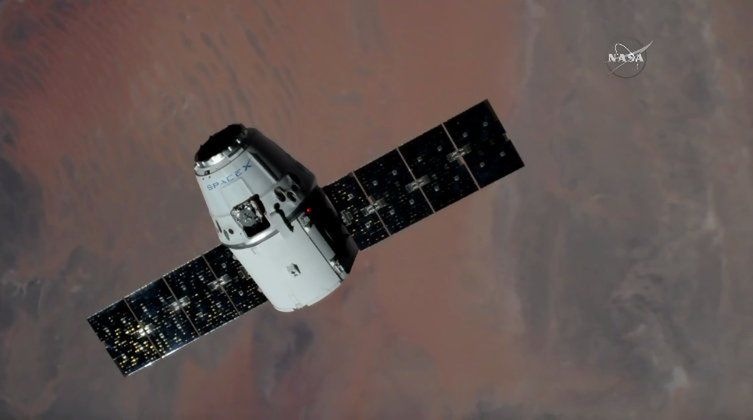 Kapsuła SpaceX Dragon bezpiecznie dotarła do Międzynarodowej Stacji Kosmicznej