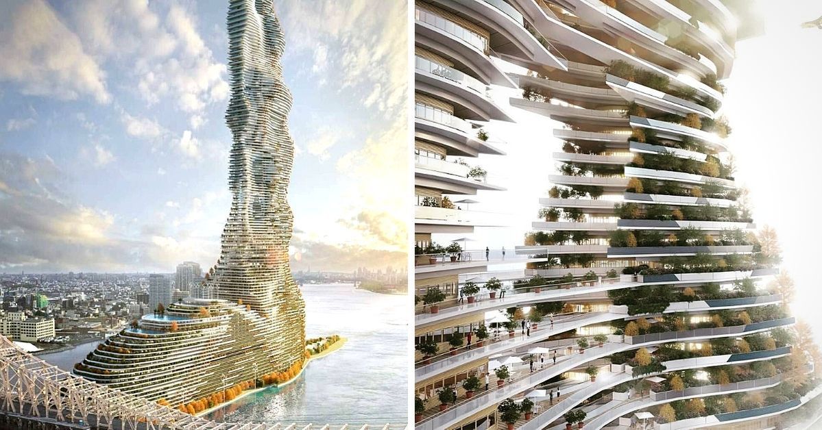 Mandragore – the Largest Building in the World Cleaning the Air. This Is the Construction of the Future