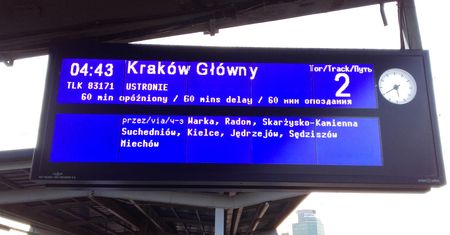 Gigantyczne opóźnienia pociągów. Pasażerowie czekali nawet po 13 godzin