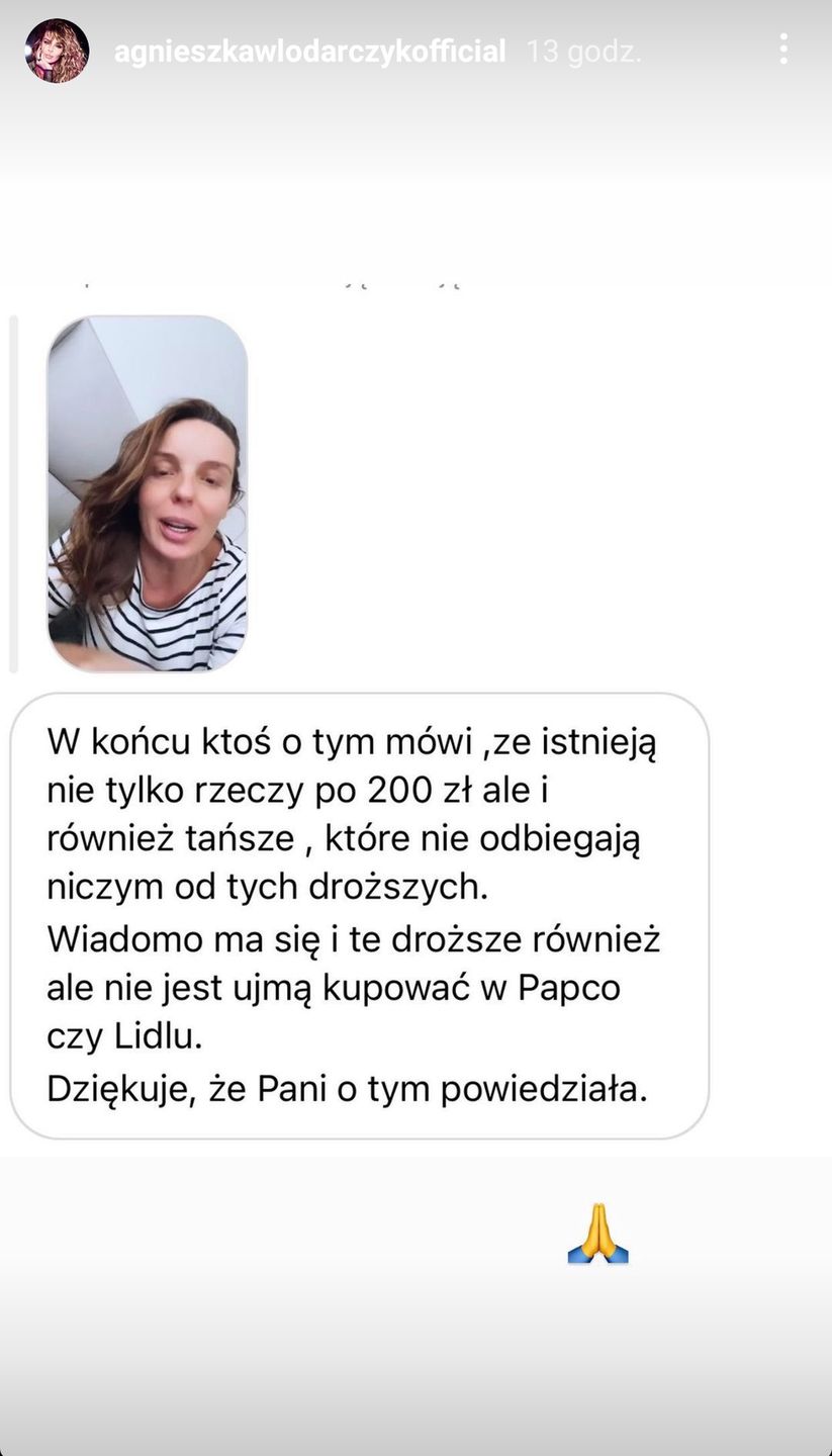 Agnieszka Włodarczyk pokazała wiadomości od internautów