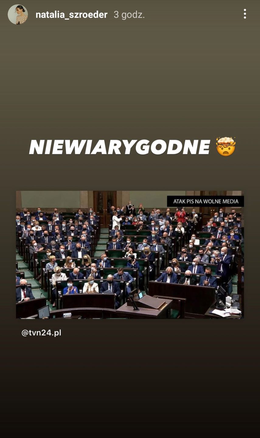 Natalia Szroeder reaguje na zachowanie Pawła Kukiza