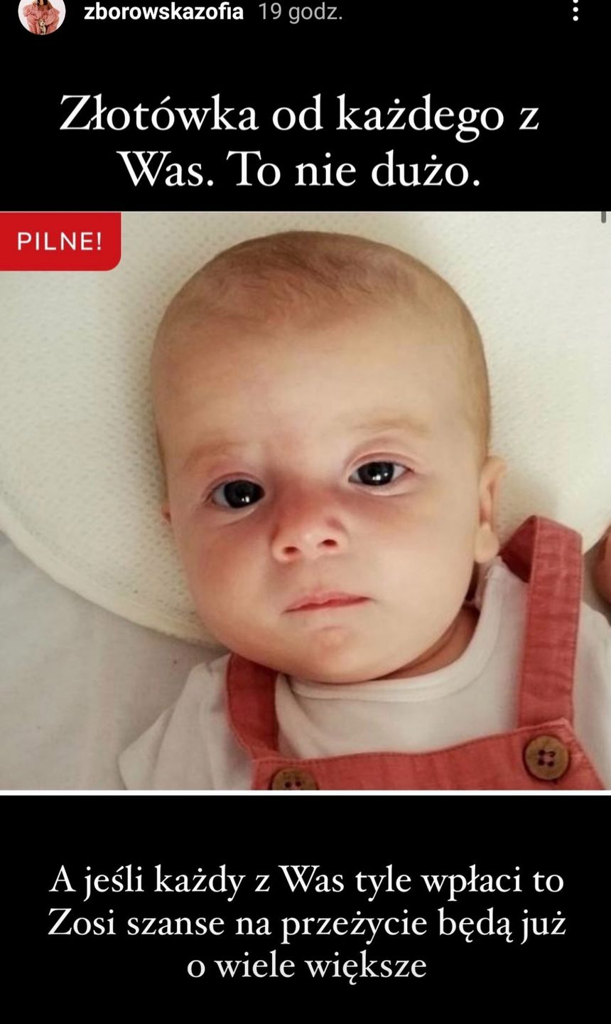 Zosia Zborowska błaga o pomoc Zosi Bigos