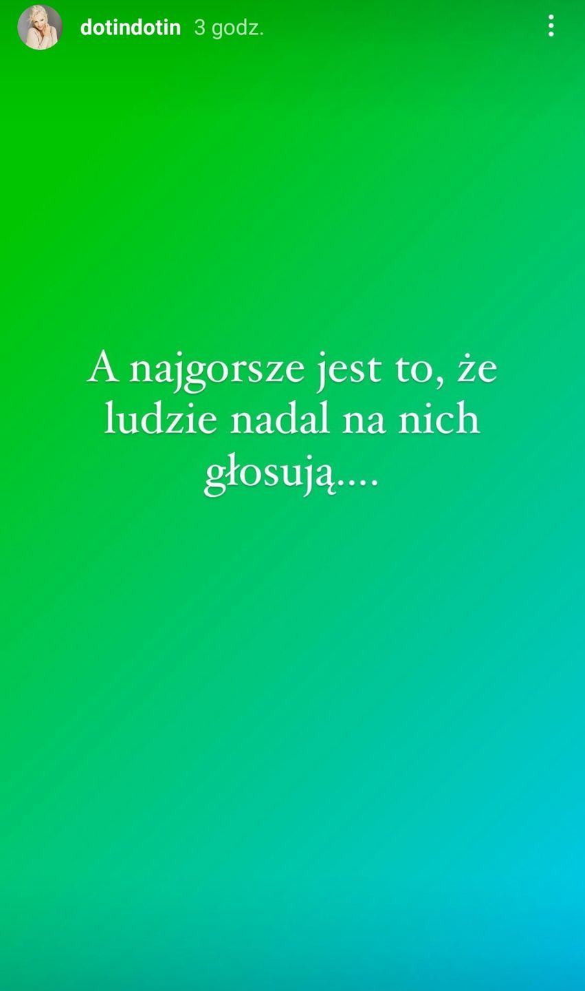 Dorota Szelągowska reaguje na zachowanie Pawła Kukiza