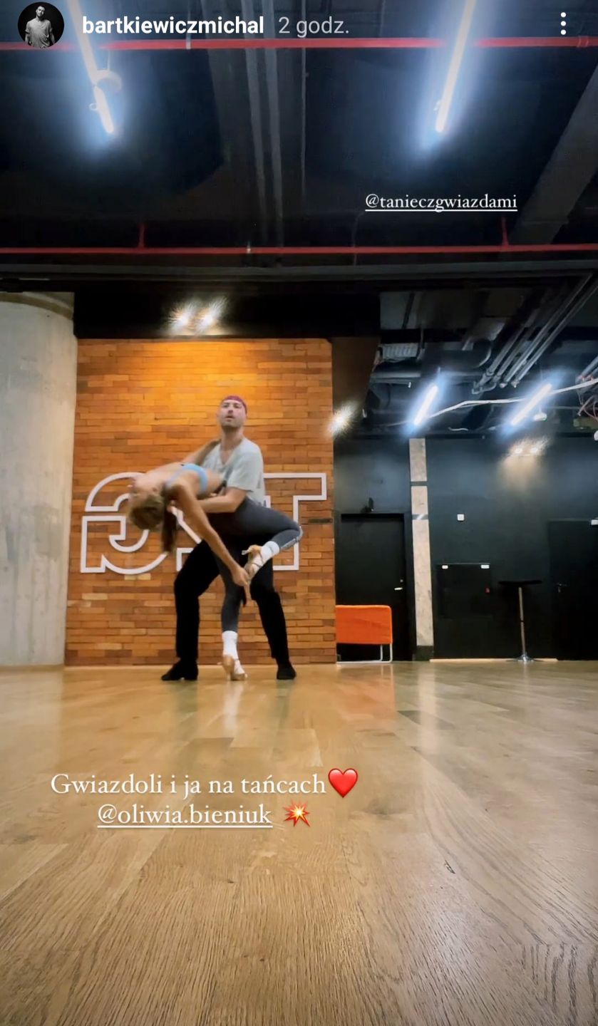 Oliwia Bieniuk trenuje do Tańca z gwiazdami
