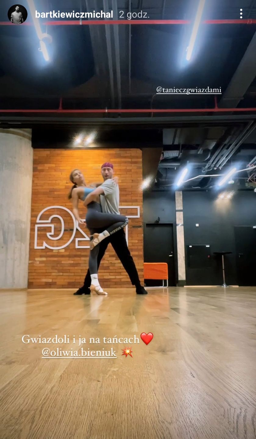 Oliwia Bieniuk trenuje do Tańca z gwiazdami