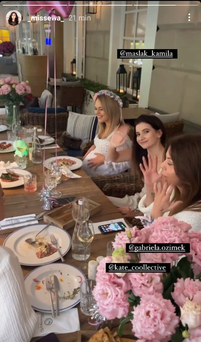 Kamila Maślak - baby shower