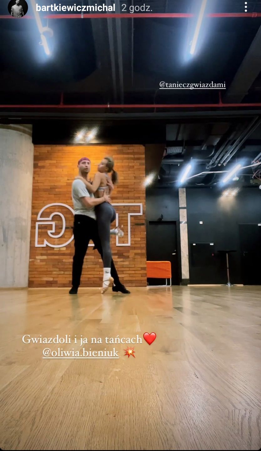 Oliwia Bieniuk trenuje do Tańca z gwiazdami