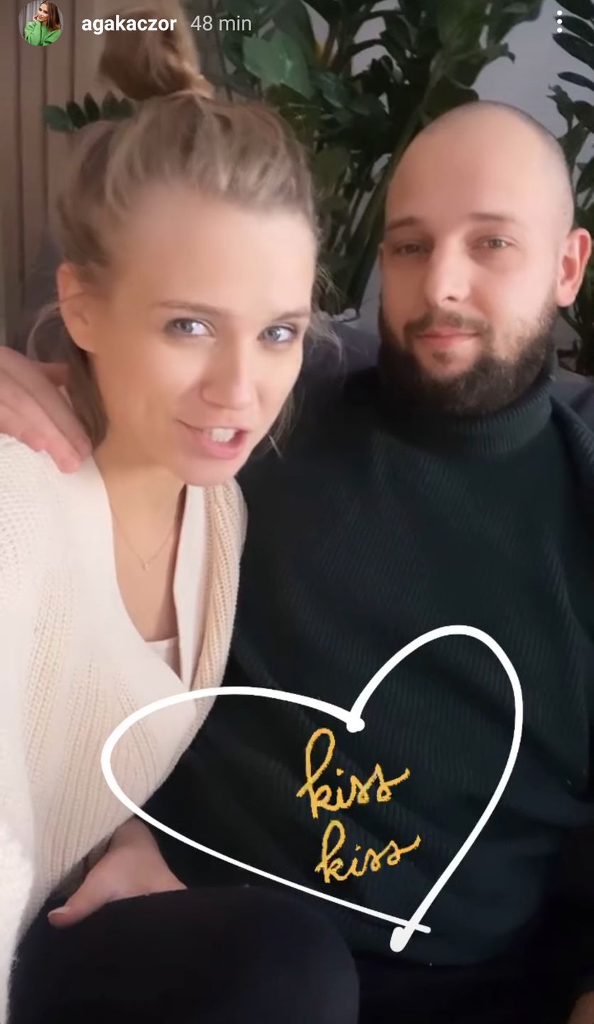 Agnieszka Kaczorowska i Maciej Pela