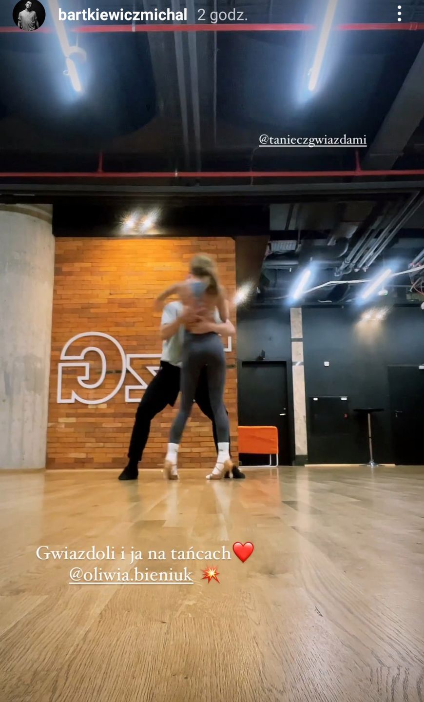 Oliwia Bieniuk trenuje do Tańca z gwiazdami