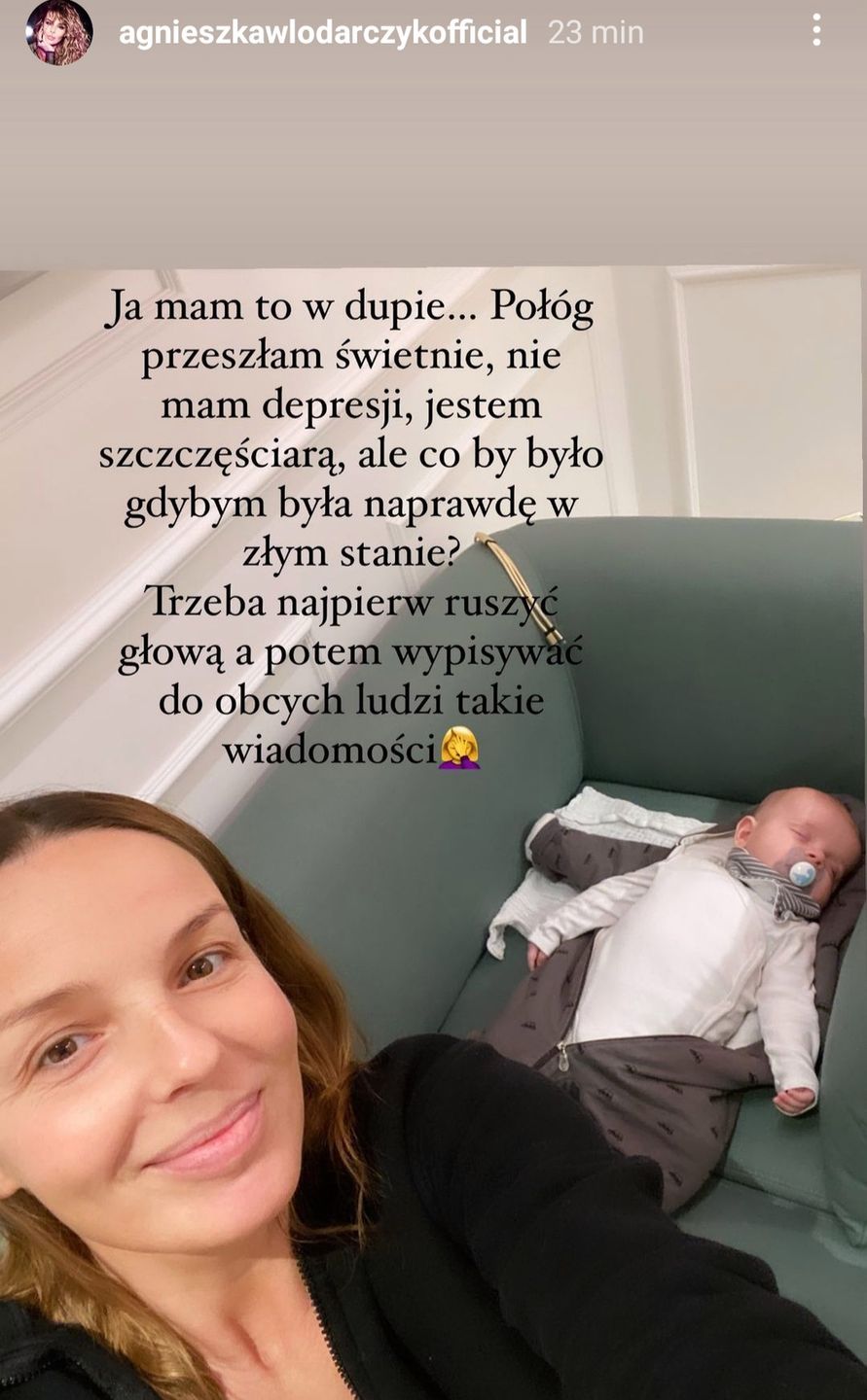Agnieszka Włodarczyk odpowiedziała internautce